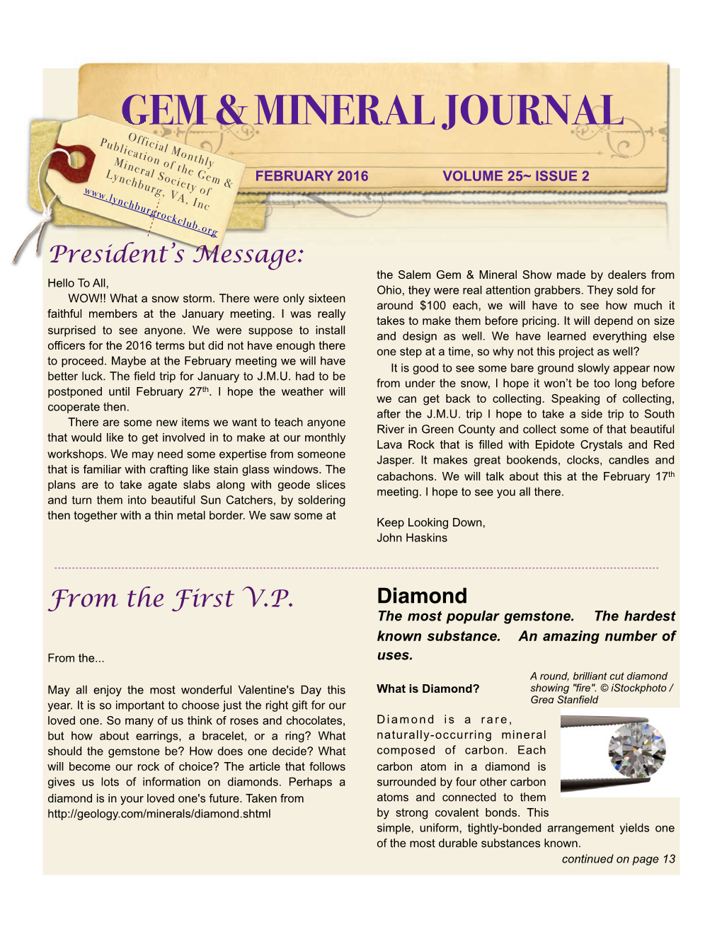 Gem & Mineral Journal