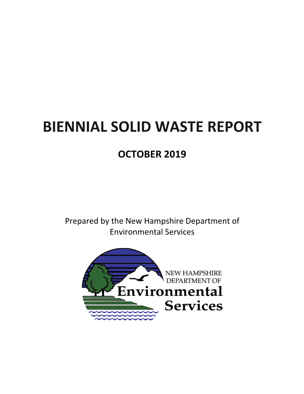 Read the 2019 Biennial Solid Waste Report .Pdf