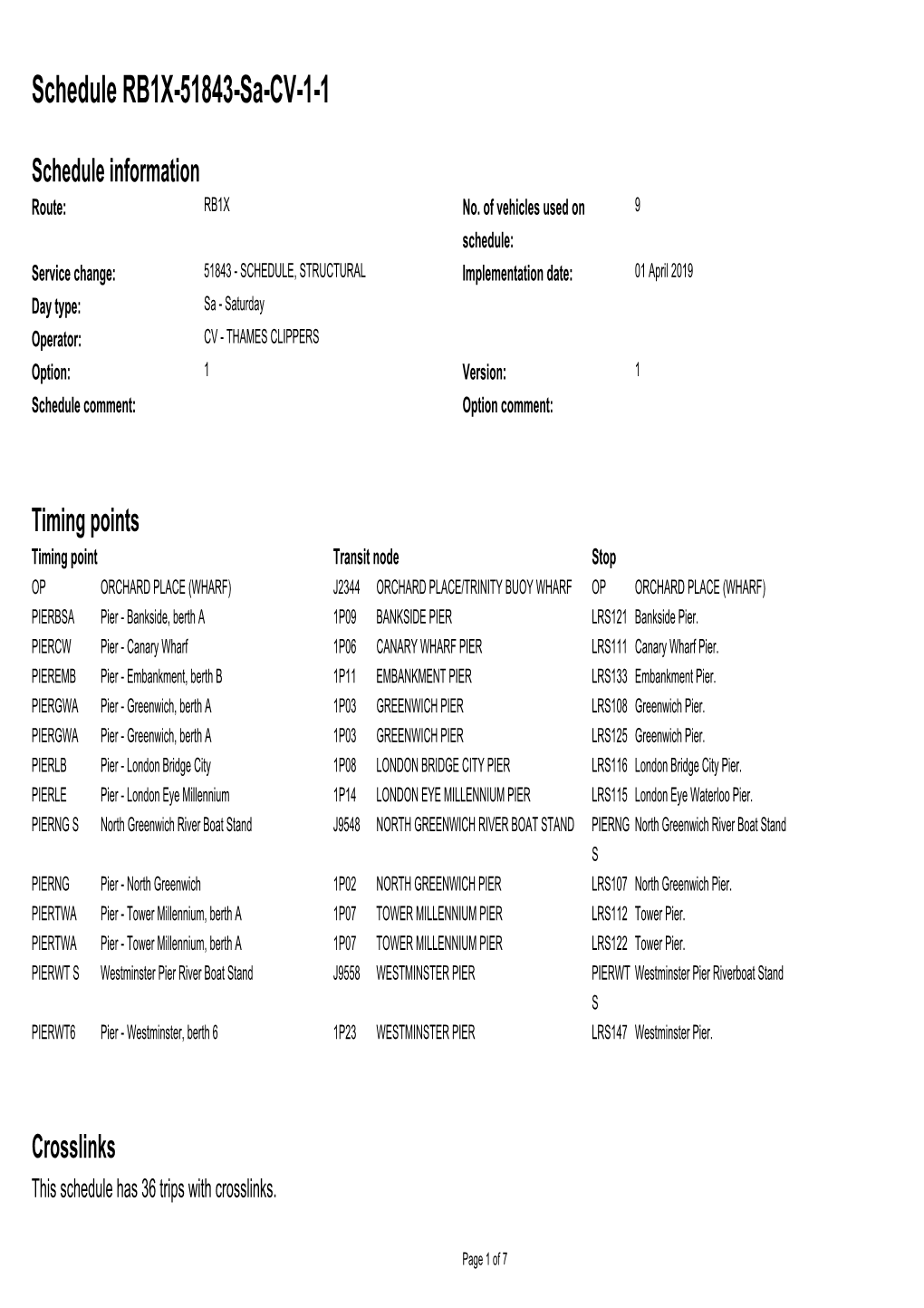 Standard Schedule RB1X-51843-Sa-CV-1-1