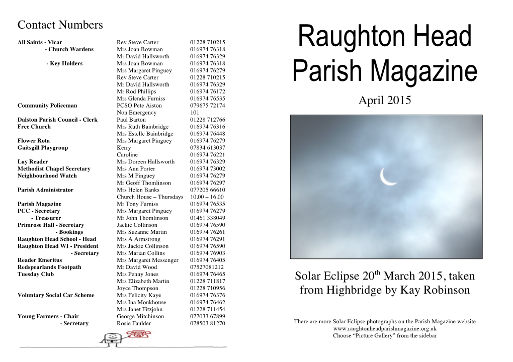 Raughton Head Parish Magazine