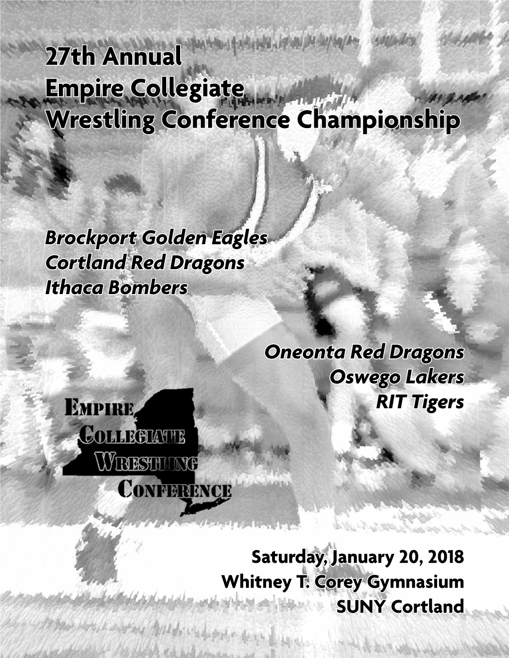 27Th Annual Empire Collegiate Wrestling Conference Championship