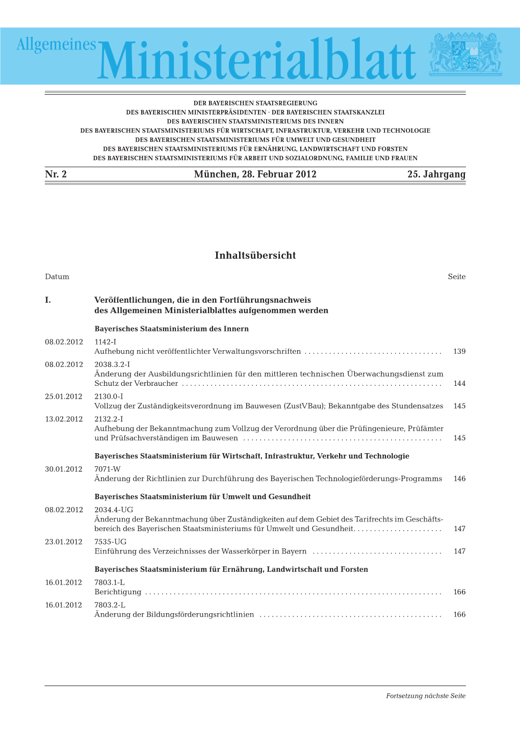 Allgemeines Ministerialblatt 2012-02