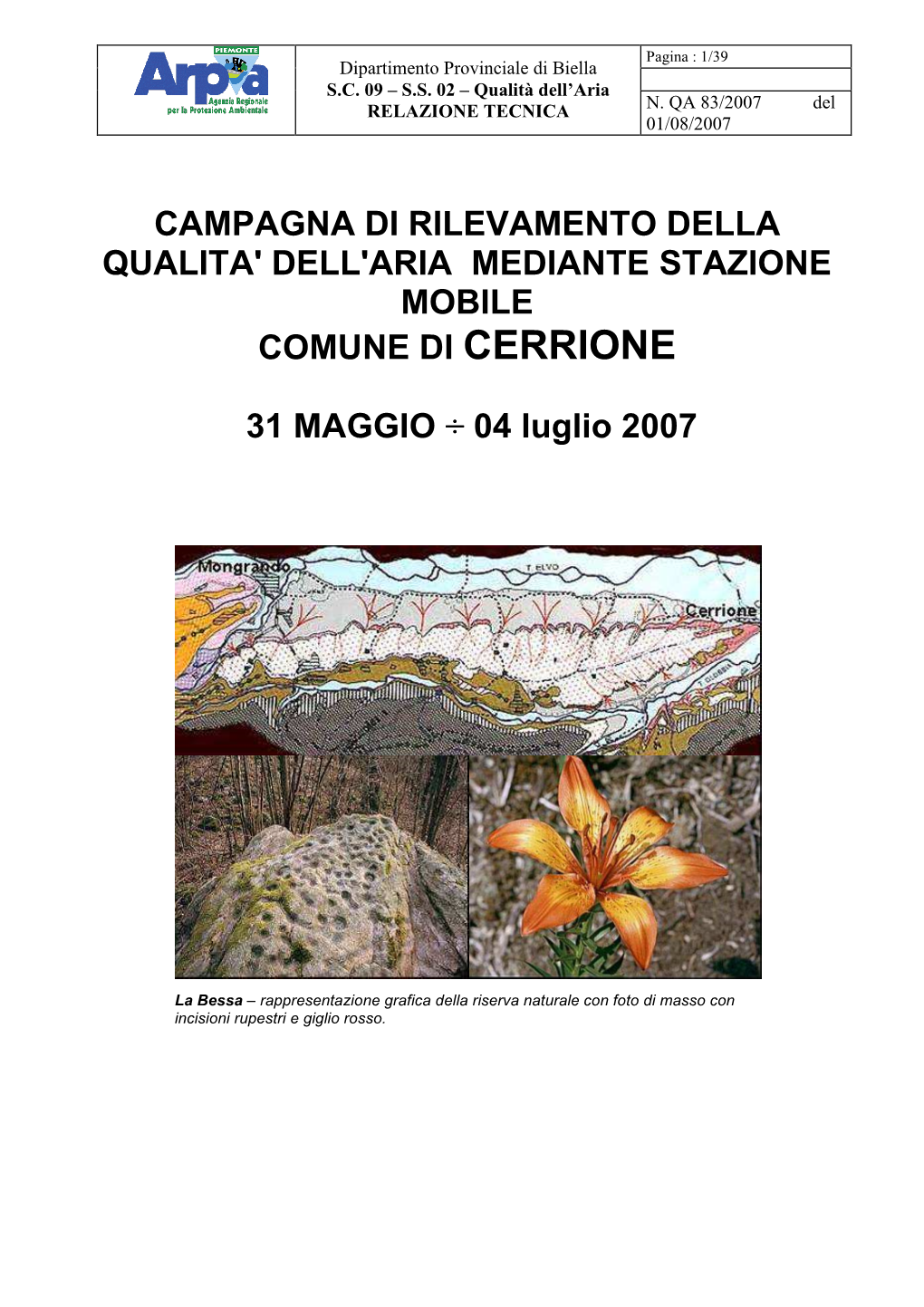 Campagna Cerrione 2007