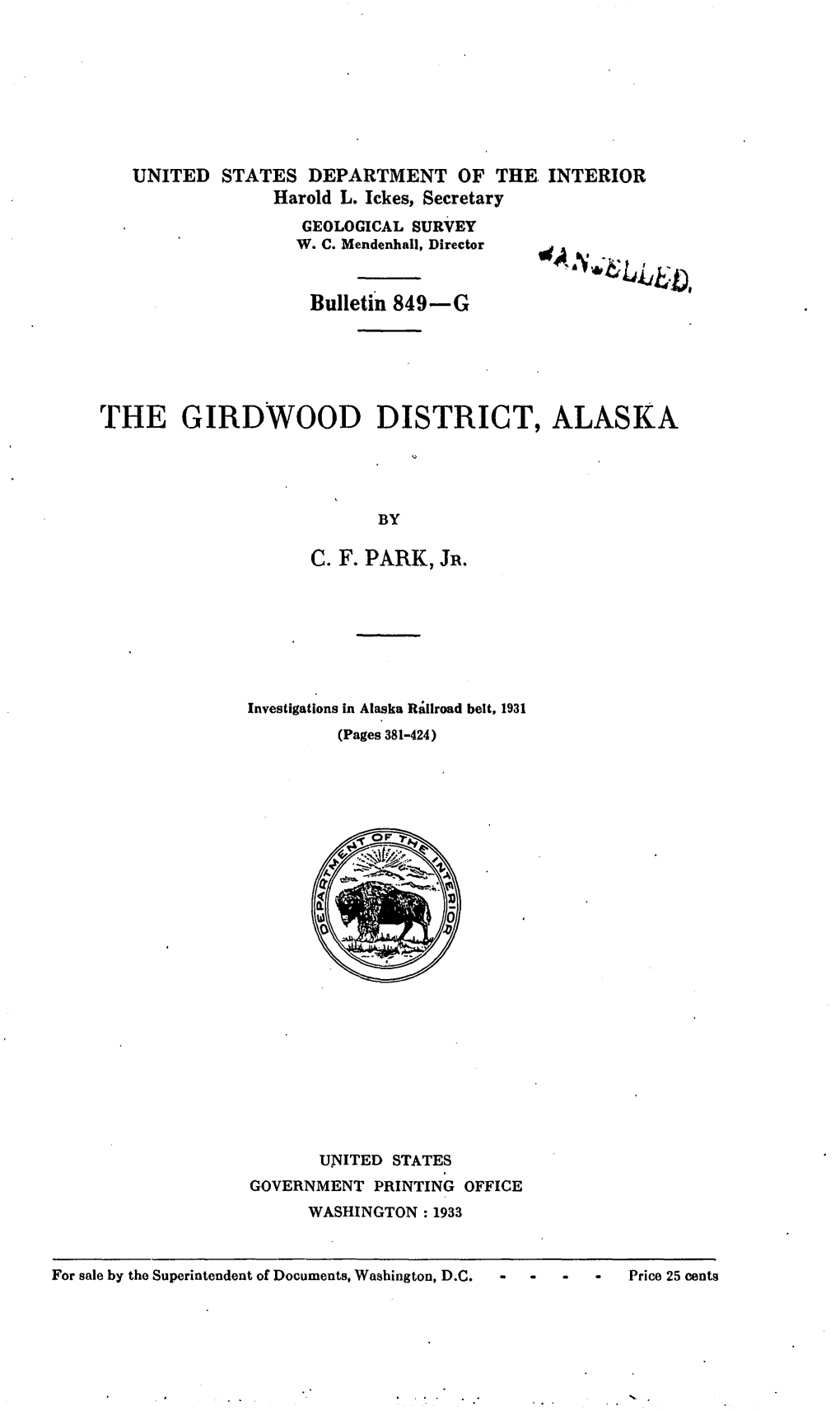 The Girdwood District, Alaska