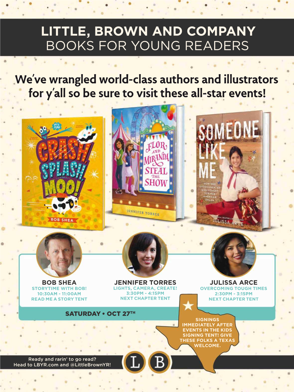 We've Wrangled World-Class Authors And