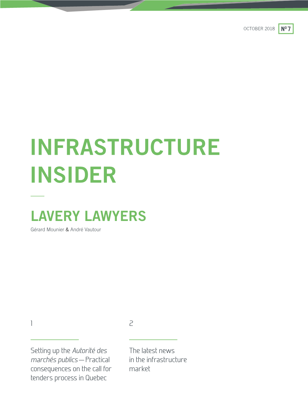 To Download the Infrastructure Insider