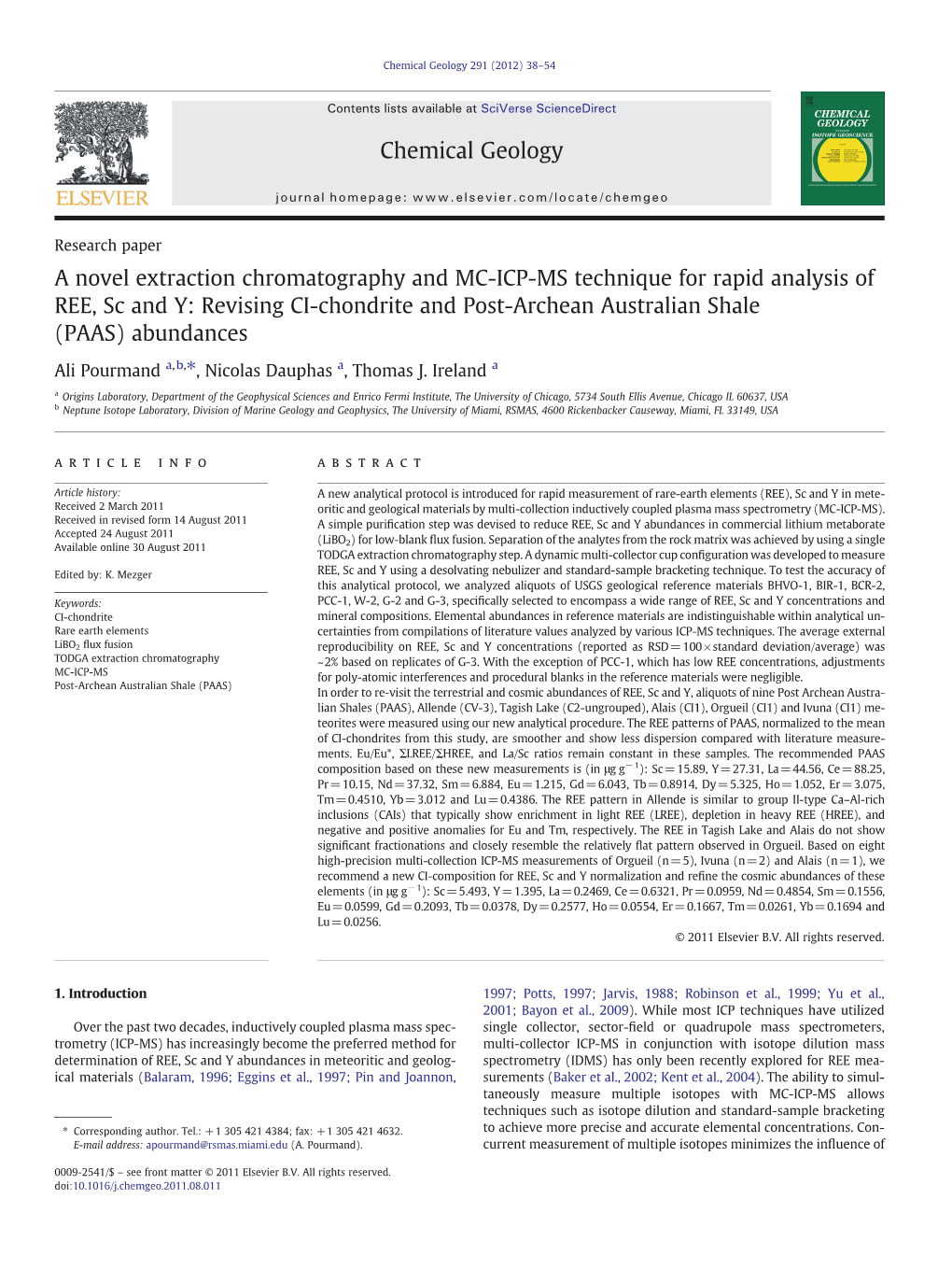 53 Pourmand Et Al Chemgeol