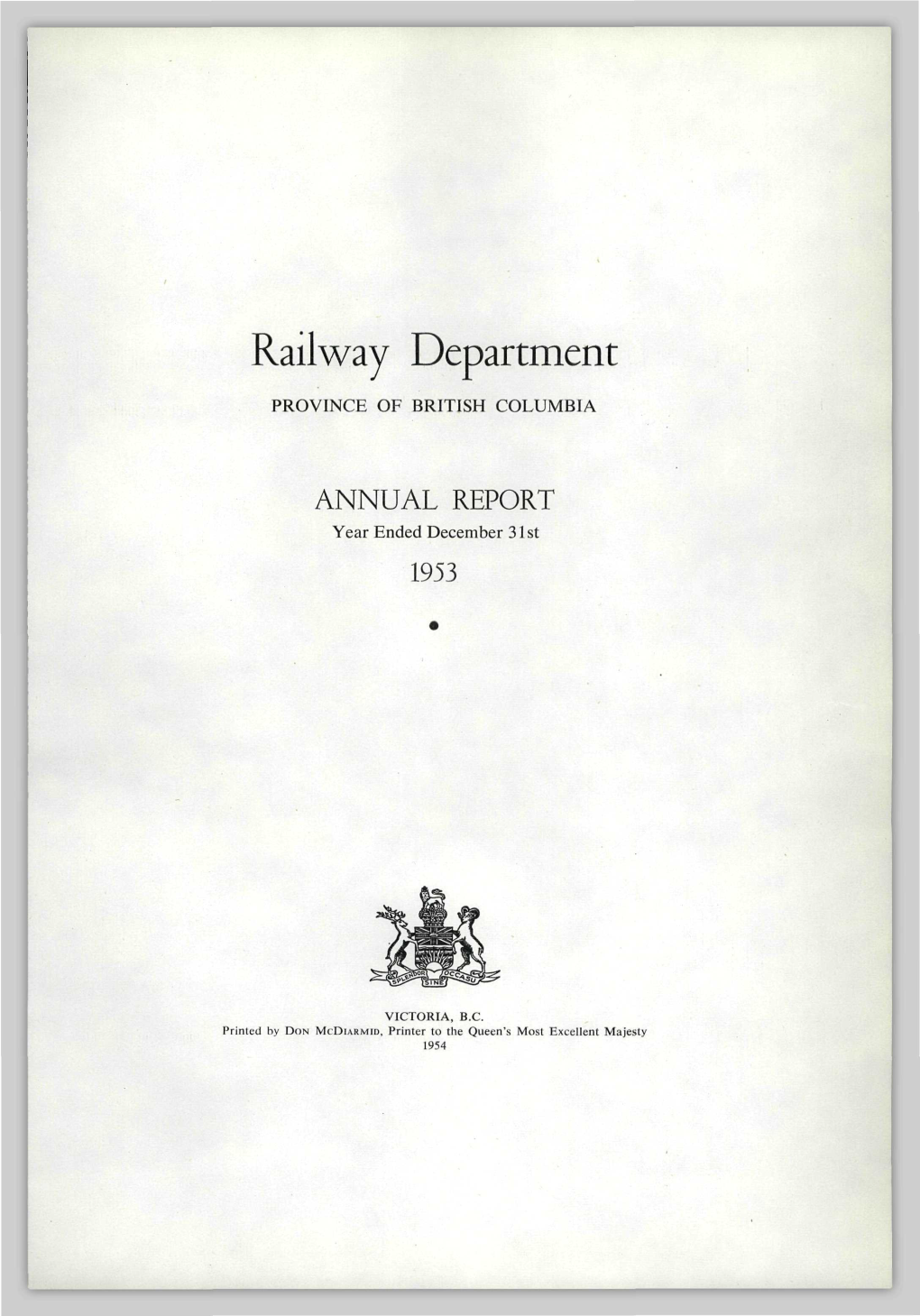 Railway Department