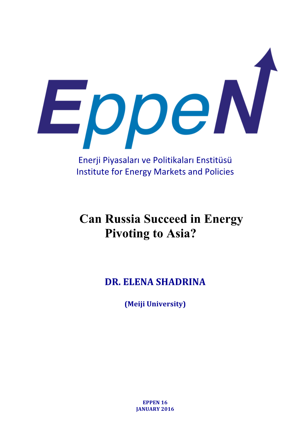 Can Russia Succeed in Energy Pivoting to Asia?