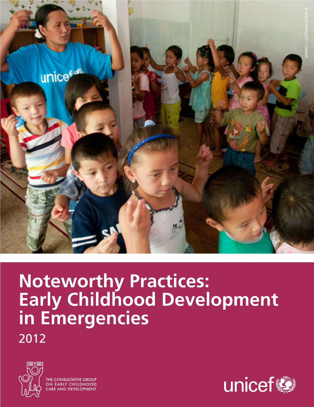 Noteworthy Practices: Early Childhood Development in Emergencies 2012 Preface