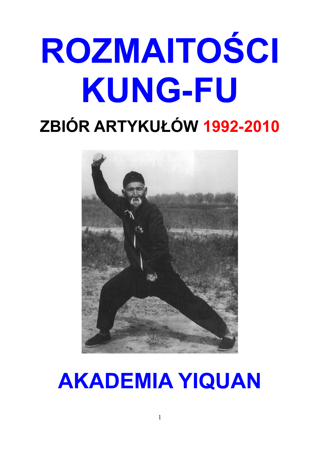 Rozmaitoœci Kung Fu