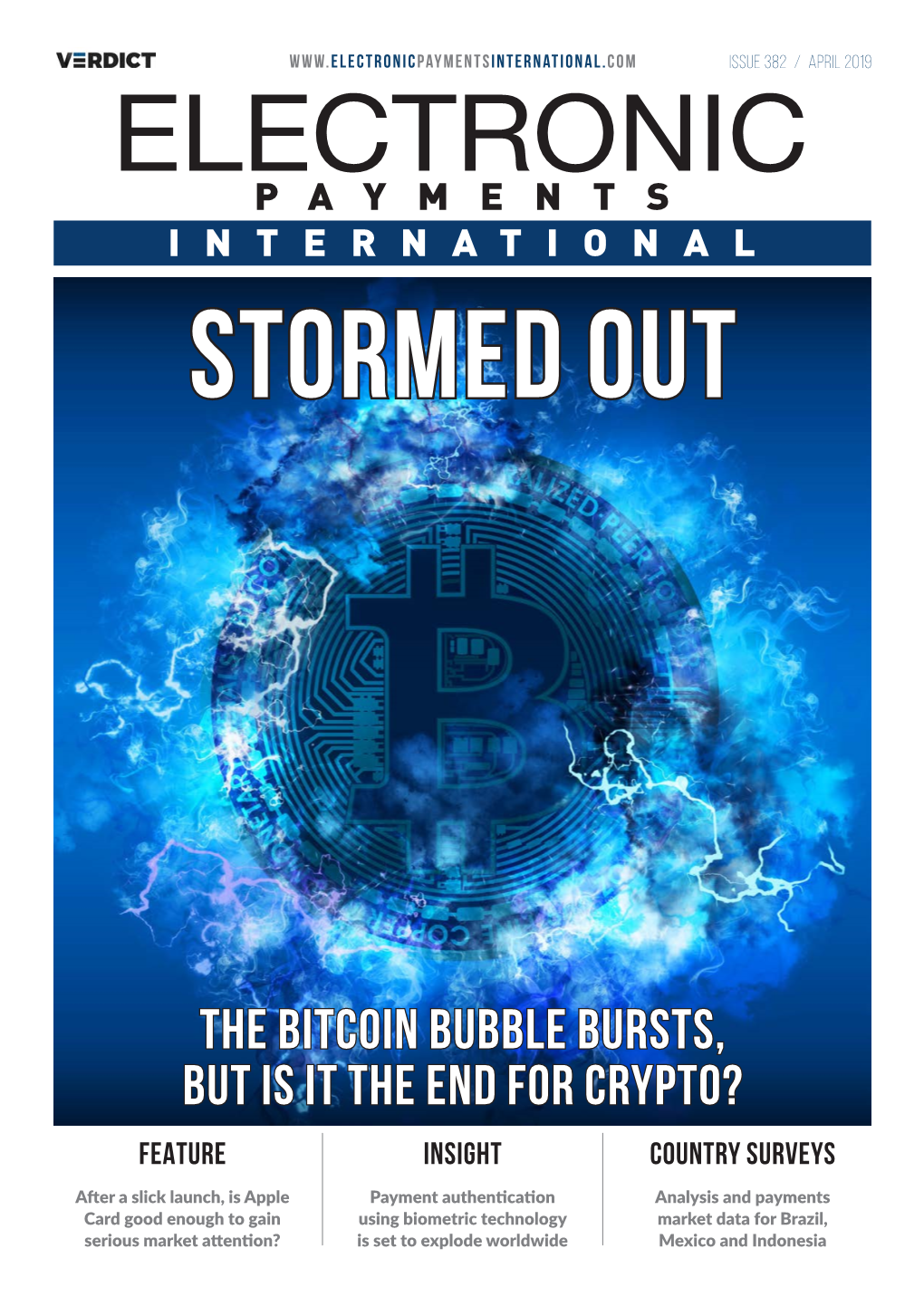 The Bitcoin Bubble Bursts, but Is It the End for Crypto? Feature Insight Country Surveys