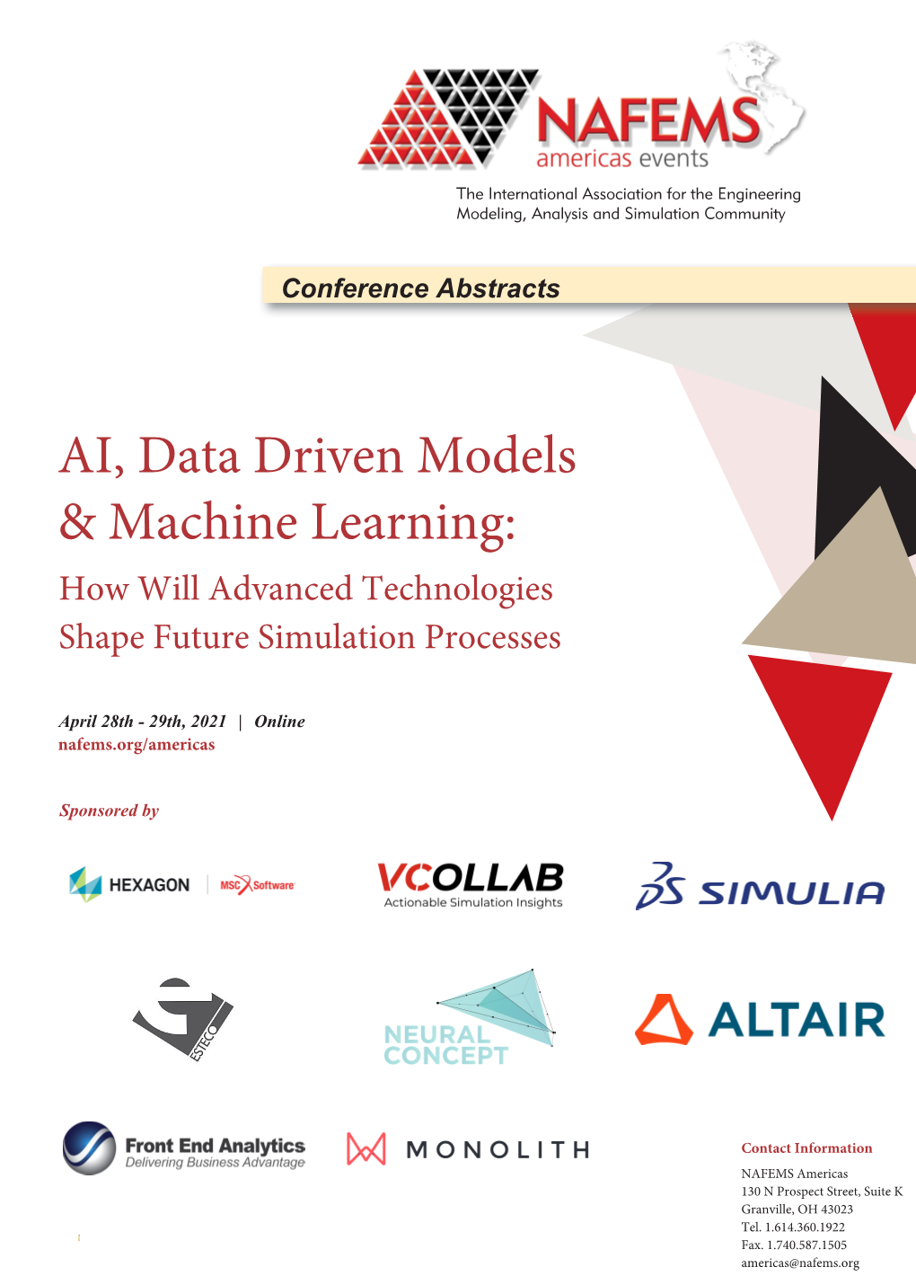 AI, Data Driven Models & Machine Learning