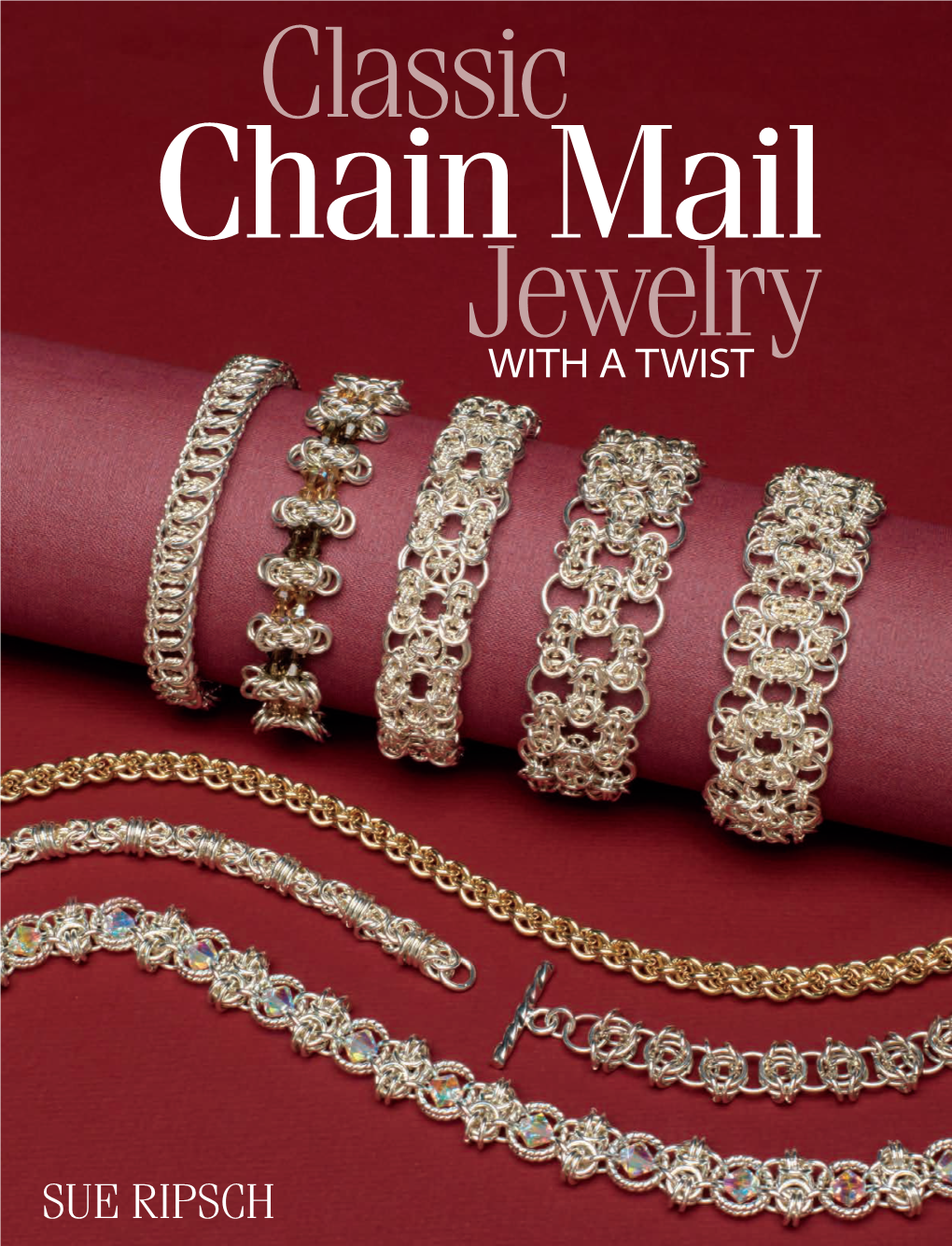 Classic Chain Mail Jewelry with a Twist