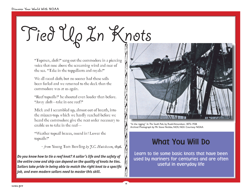 Tied up in Knots