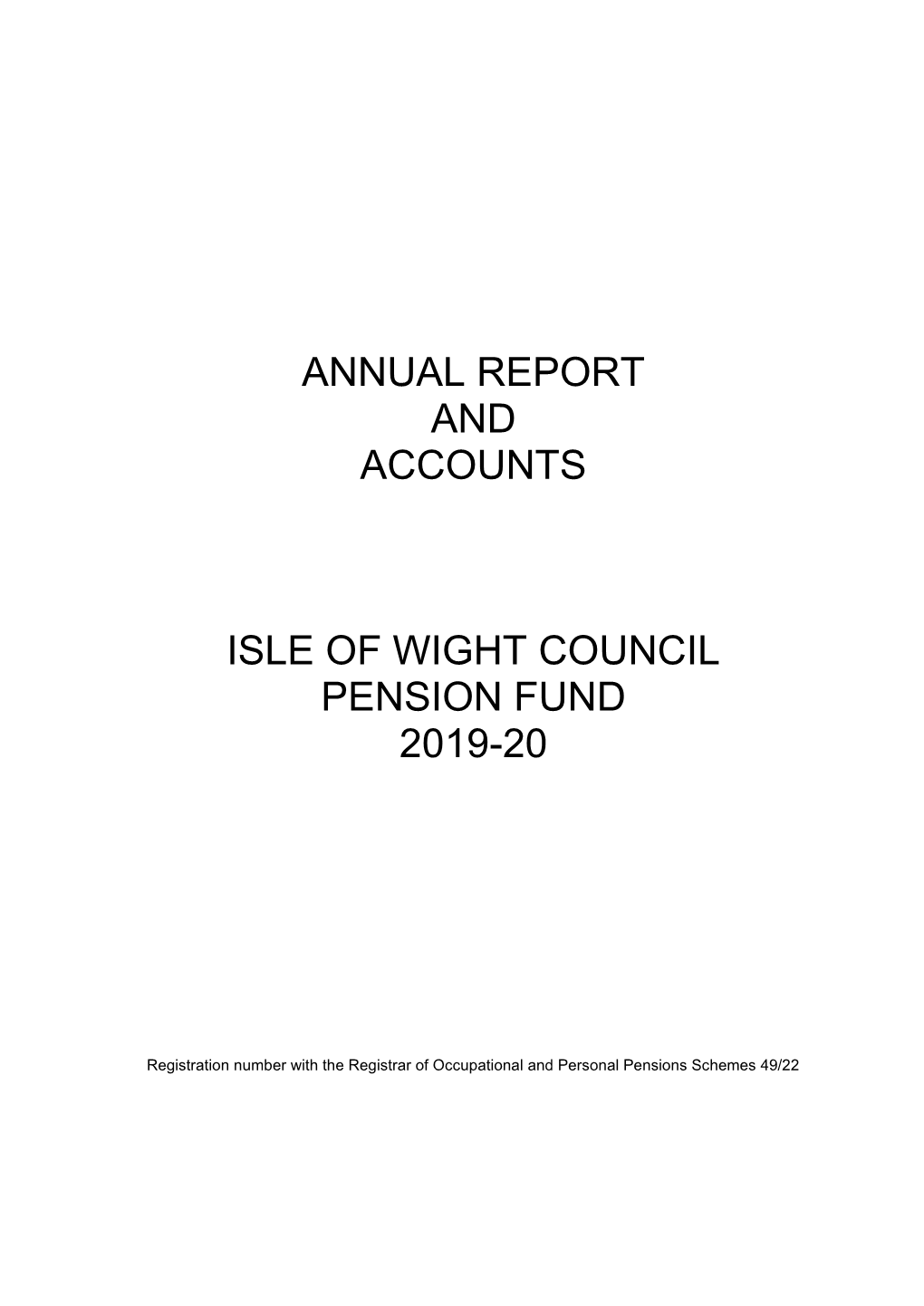 Annual Report 2019-20