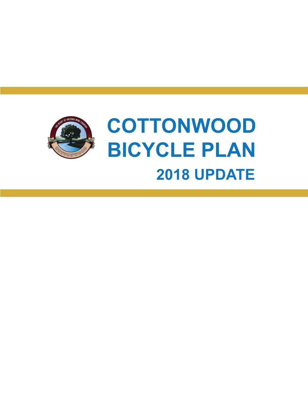 Bicycle Plan 2018 Update Acknowledgments
