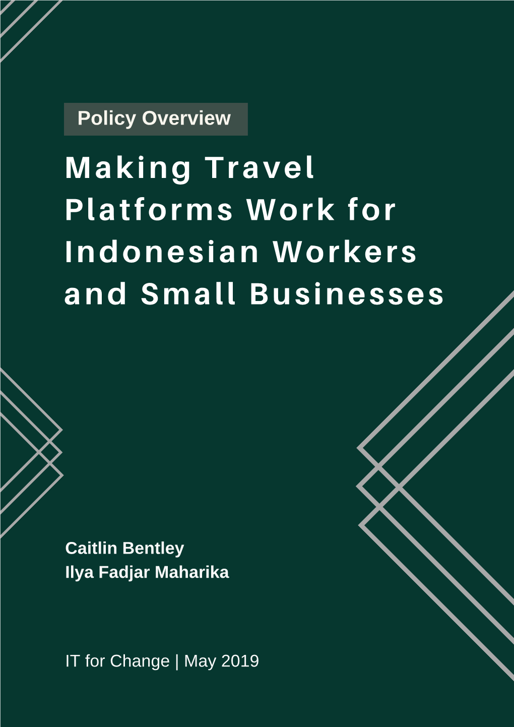 Making Travel Platforms Work for Indonesian Workers and Small Businesses