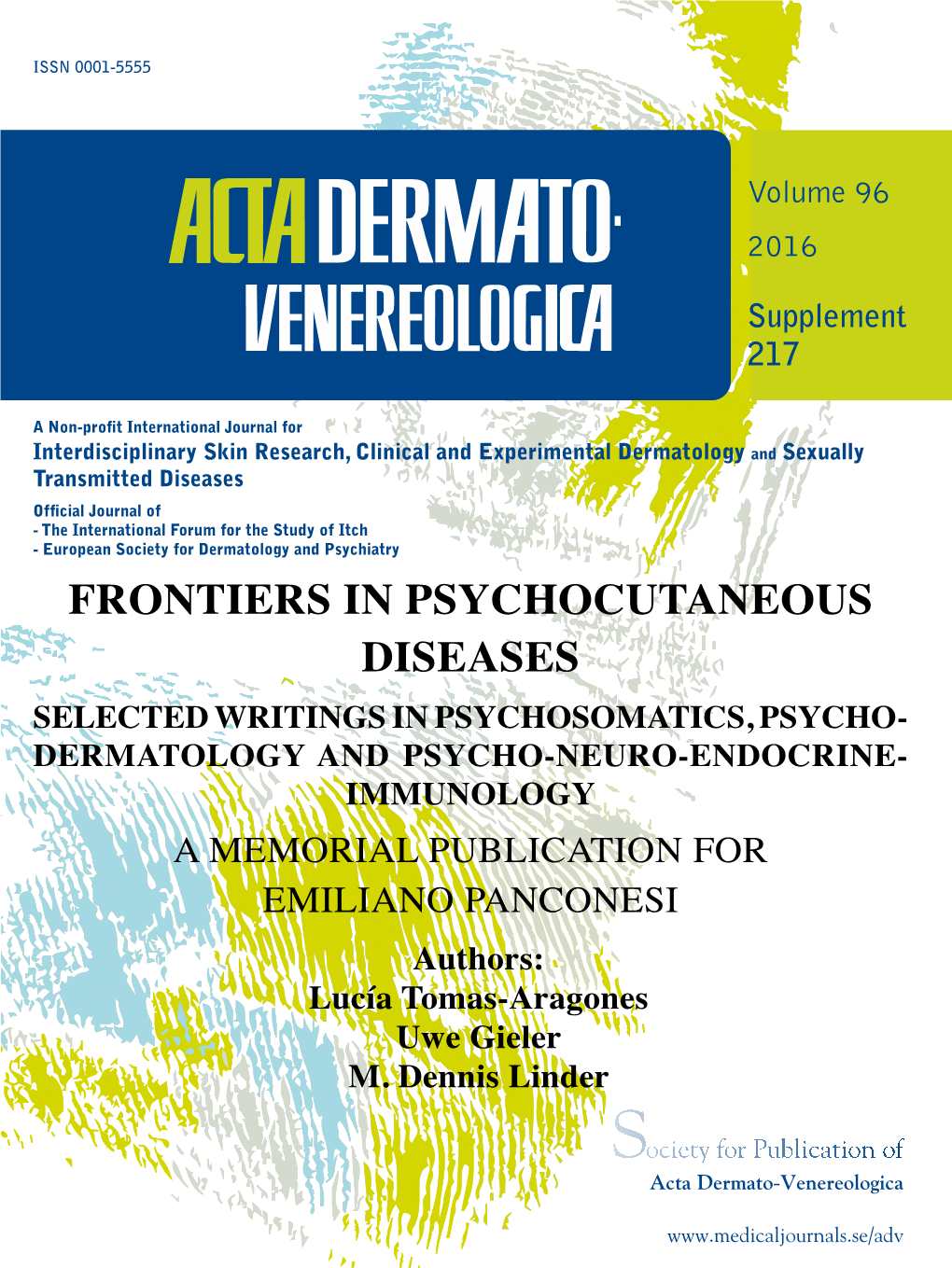 Frontiers in Psycho Cutaneous Diseases