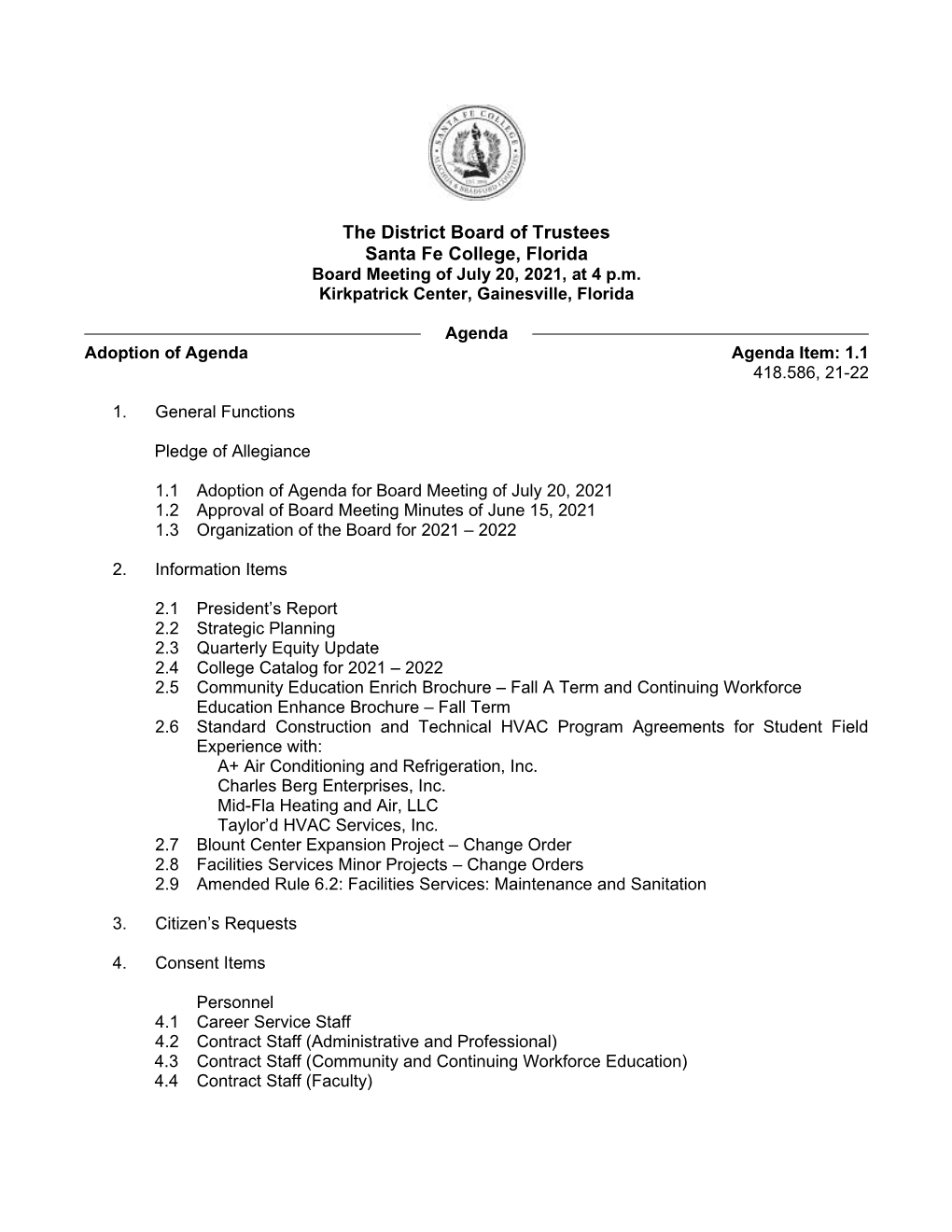 07-2021 Agenda.Pdf (Opens in New Window)