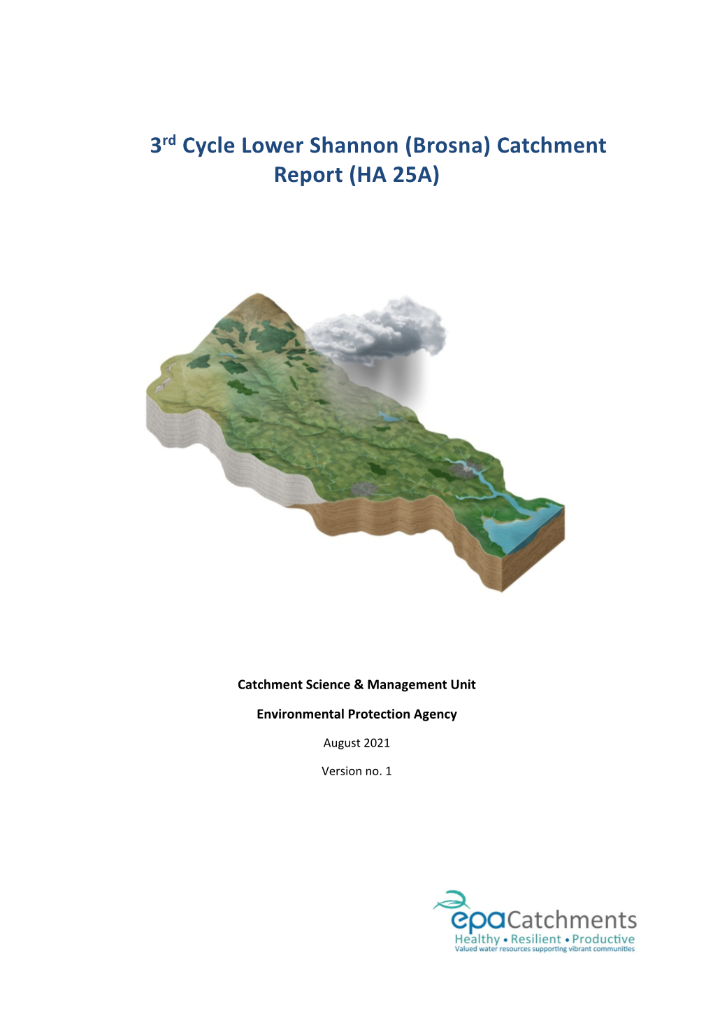 Lower Shannon (Brosna) Catchment Report (HA 25A)