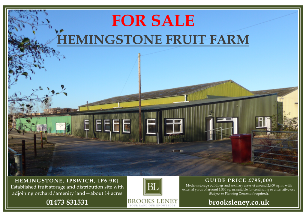 Hemingstone Fruit Farm