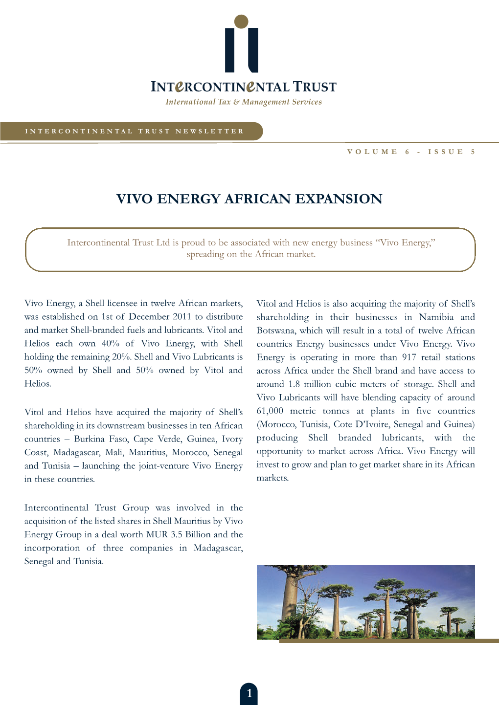 Vivo Energy African Expansion