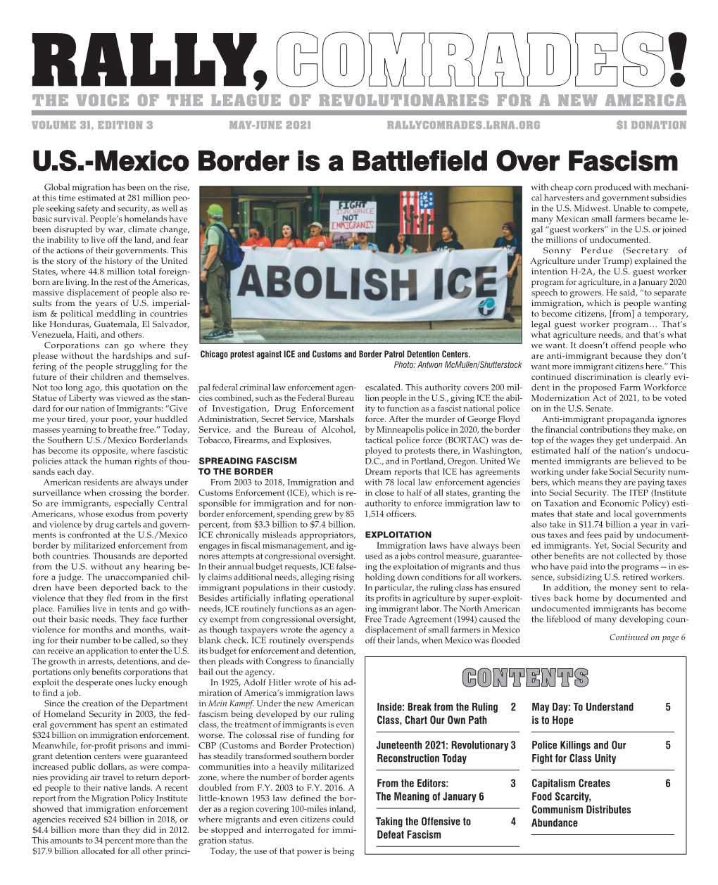 U.S.-Mexico Border Is a Battlefield Over Fascism
