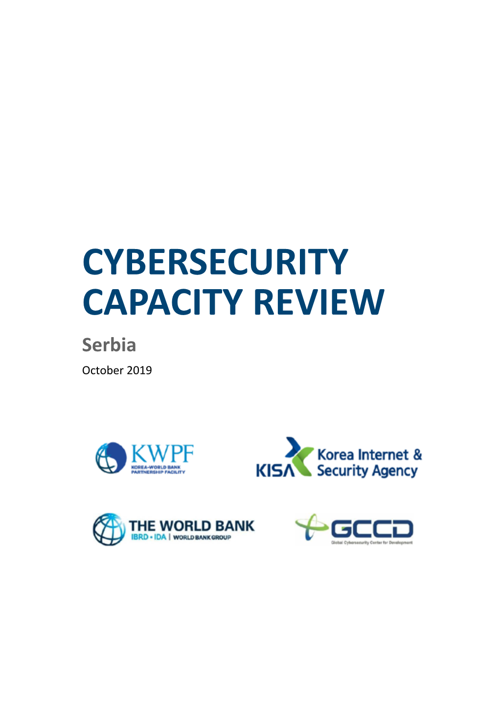 CYBERSECURITY CAPACITY REVIEW Serbia October 2019