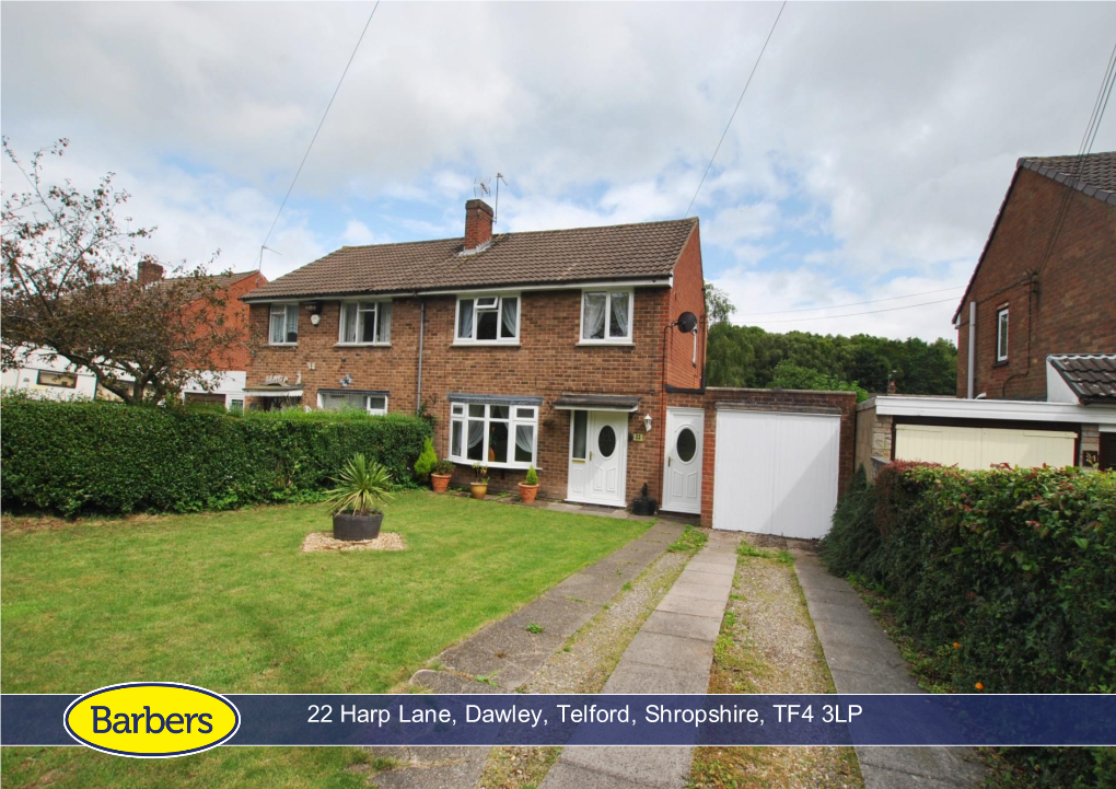 22 Harp Lane, Dawley, Telford, Shropshire, TF4 3LP