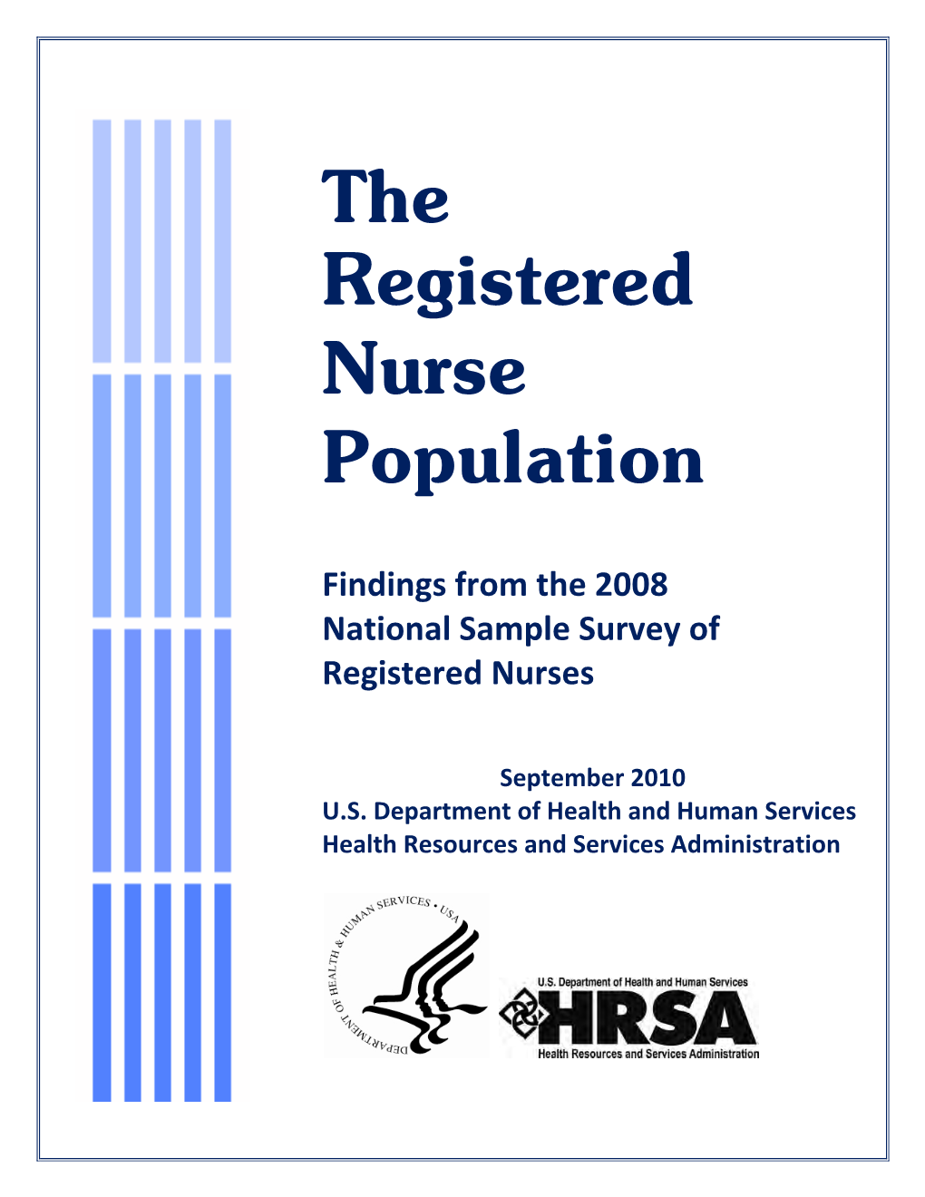 2008 National Sample Survey of Registered Nurses