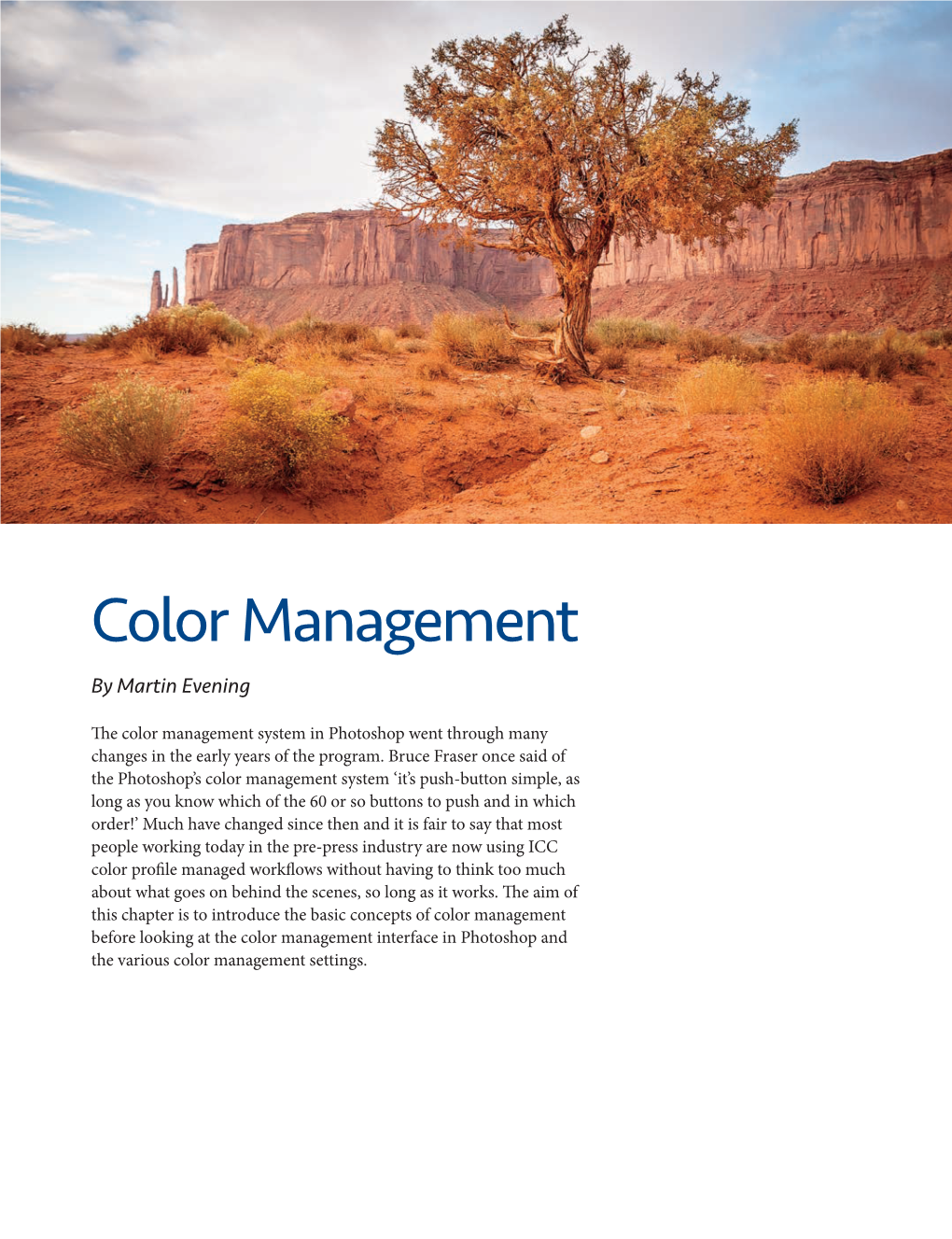 Color Management by Martin Evening