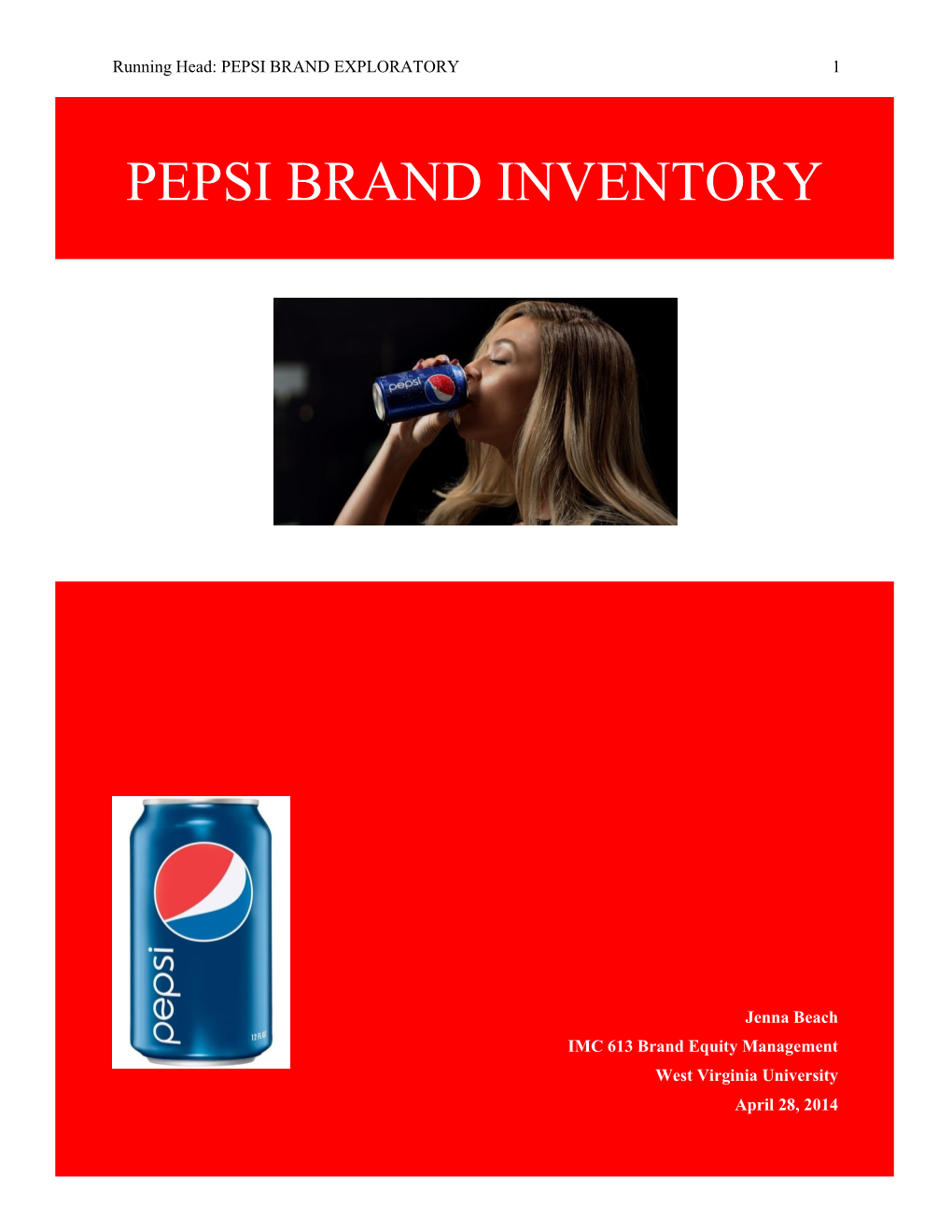 Pepsi Brand Inventory