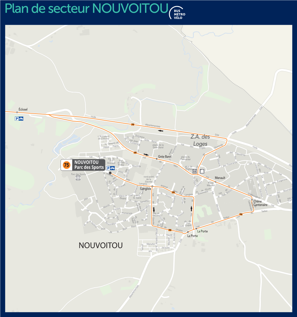 Plan De Secteur NOUVOITOU R S 62 E