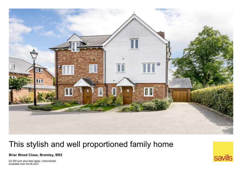 This Stylish and Well Proportioned Family Home