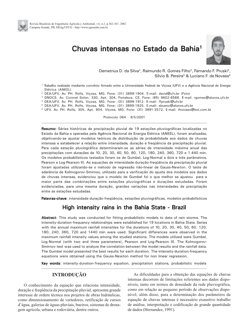 Chuvas Intensas No Estado Da Bahia1