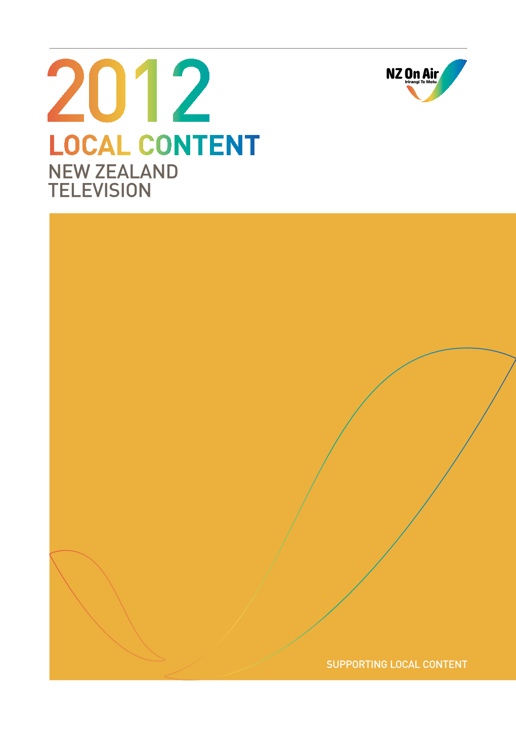 LOCAL CONTENT New Zealand Television