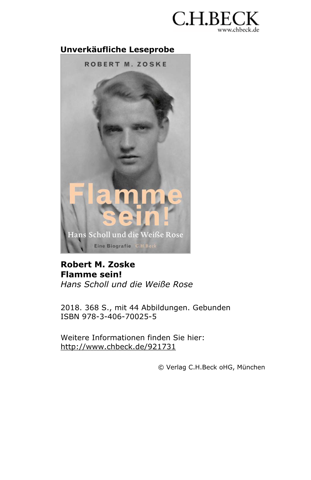 Hans Scholl Und Die Weiße Rose