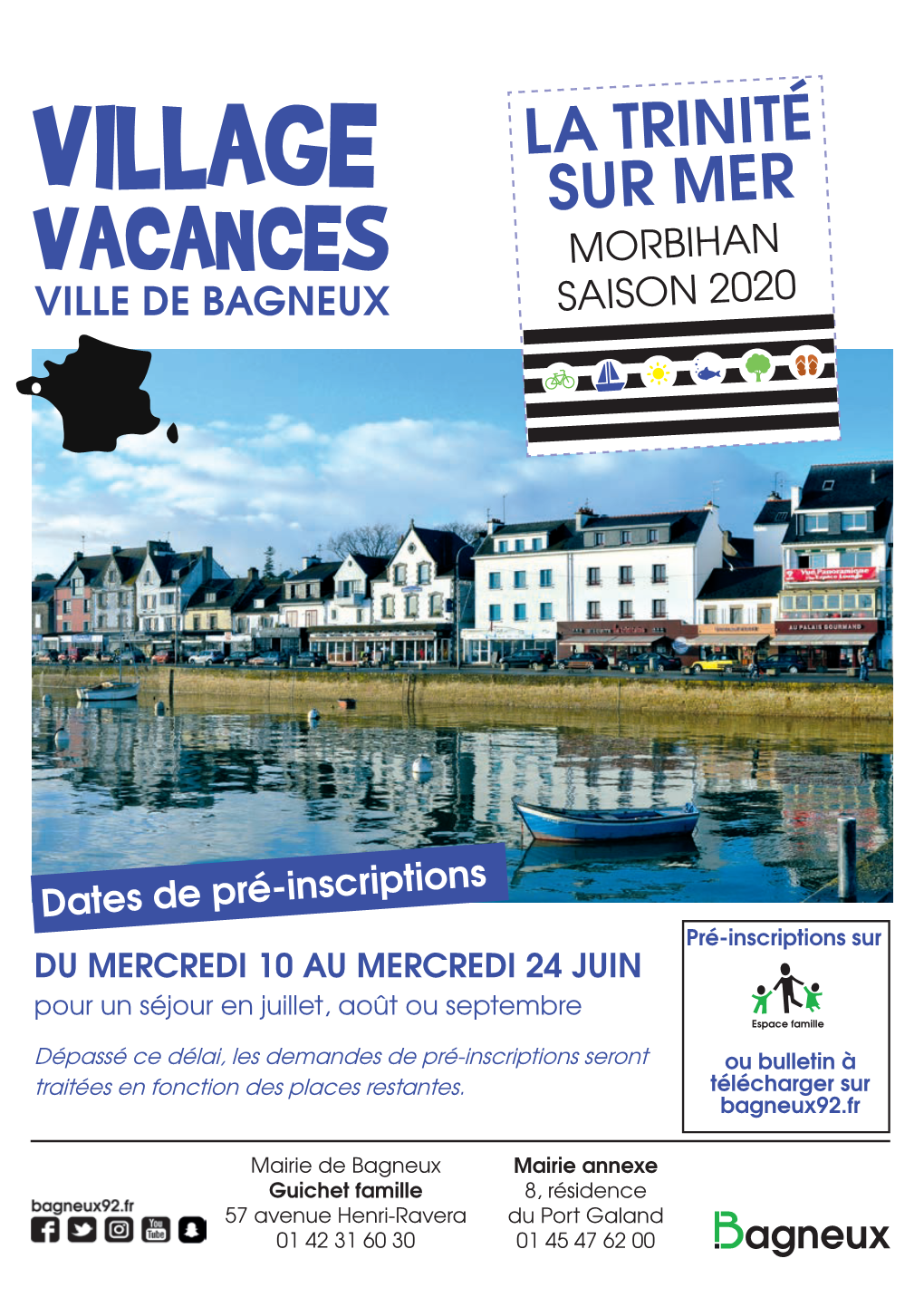Village Sur Mer Vacances Morbihan Ville De Bagneux Saison 2020
