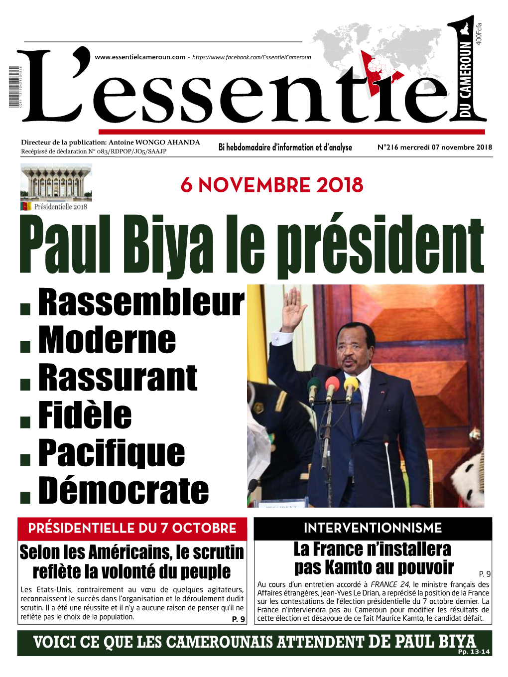 L'essentiel Du Cameroun 1