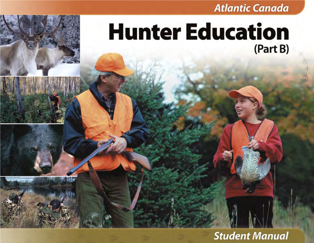 Atlantic Canada Hunter Education (Part B)
