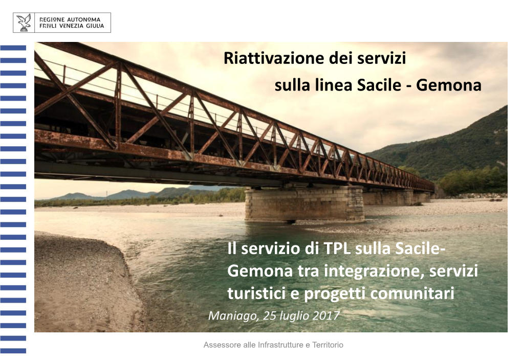 Presentazione Direzione Infrastrutture