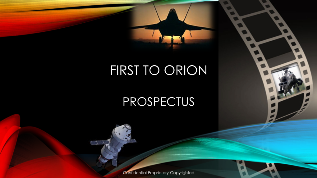 First to Orion Prospectus