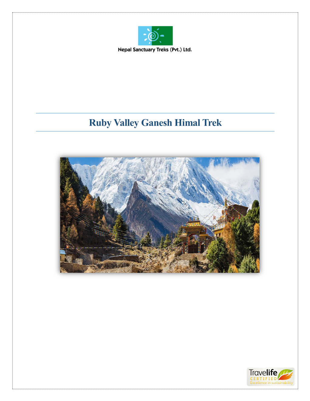 Ruby Valley Ganesh Himal Trek