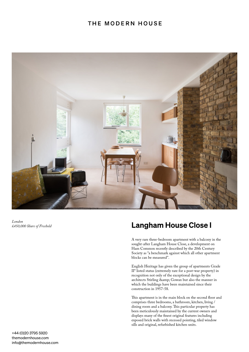 Langham House Close I