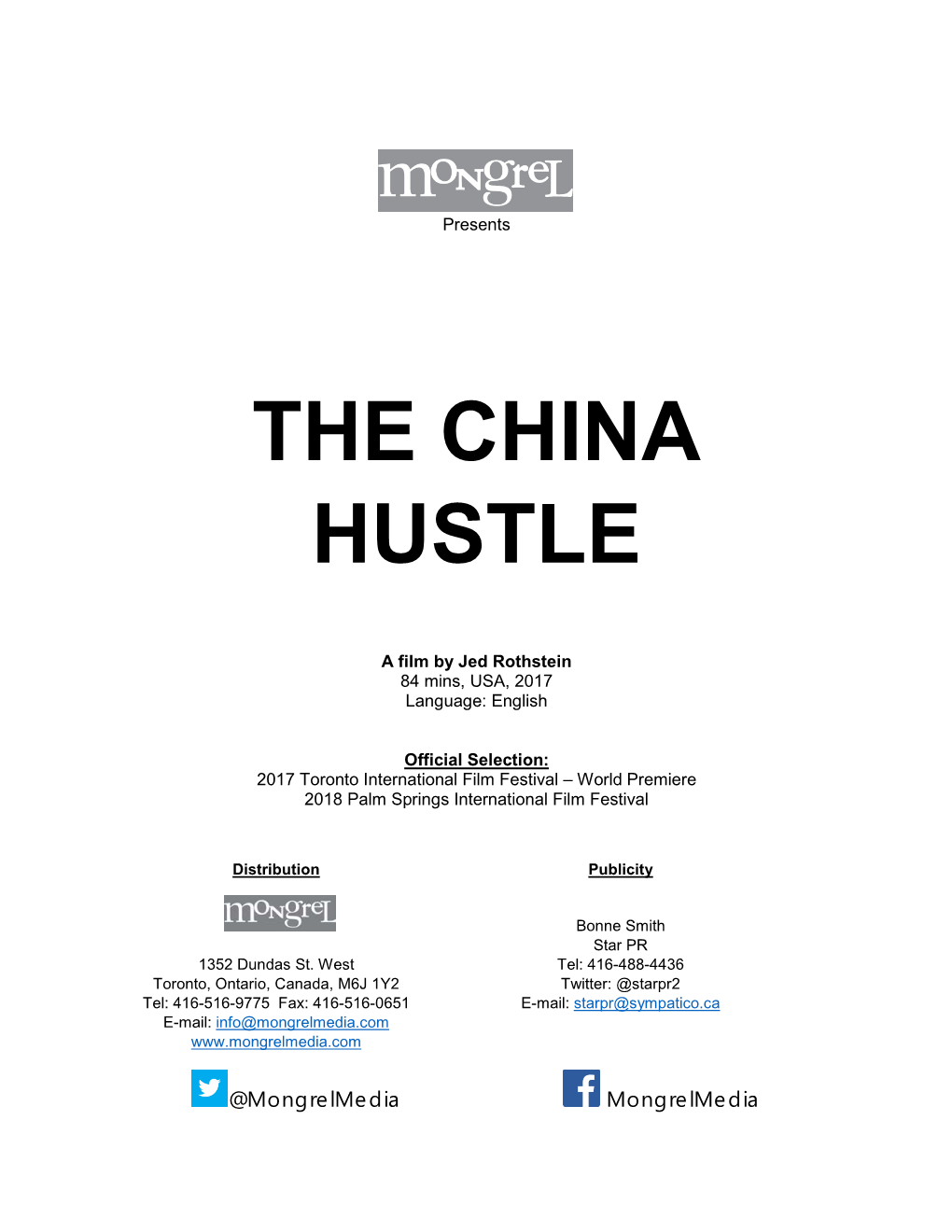 The China Hustle