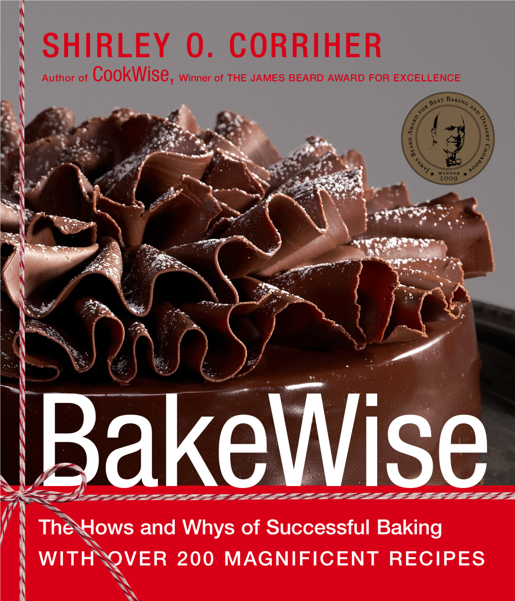 BAKEWISE the Hows and Whys of Successful Baking with Over