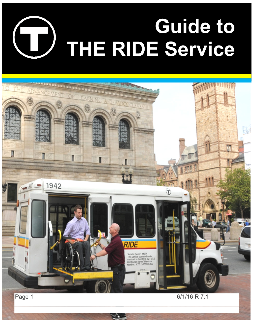 Guide to the RIDE Service