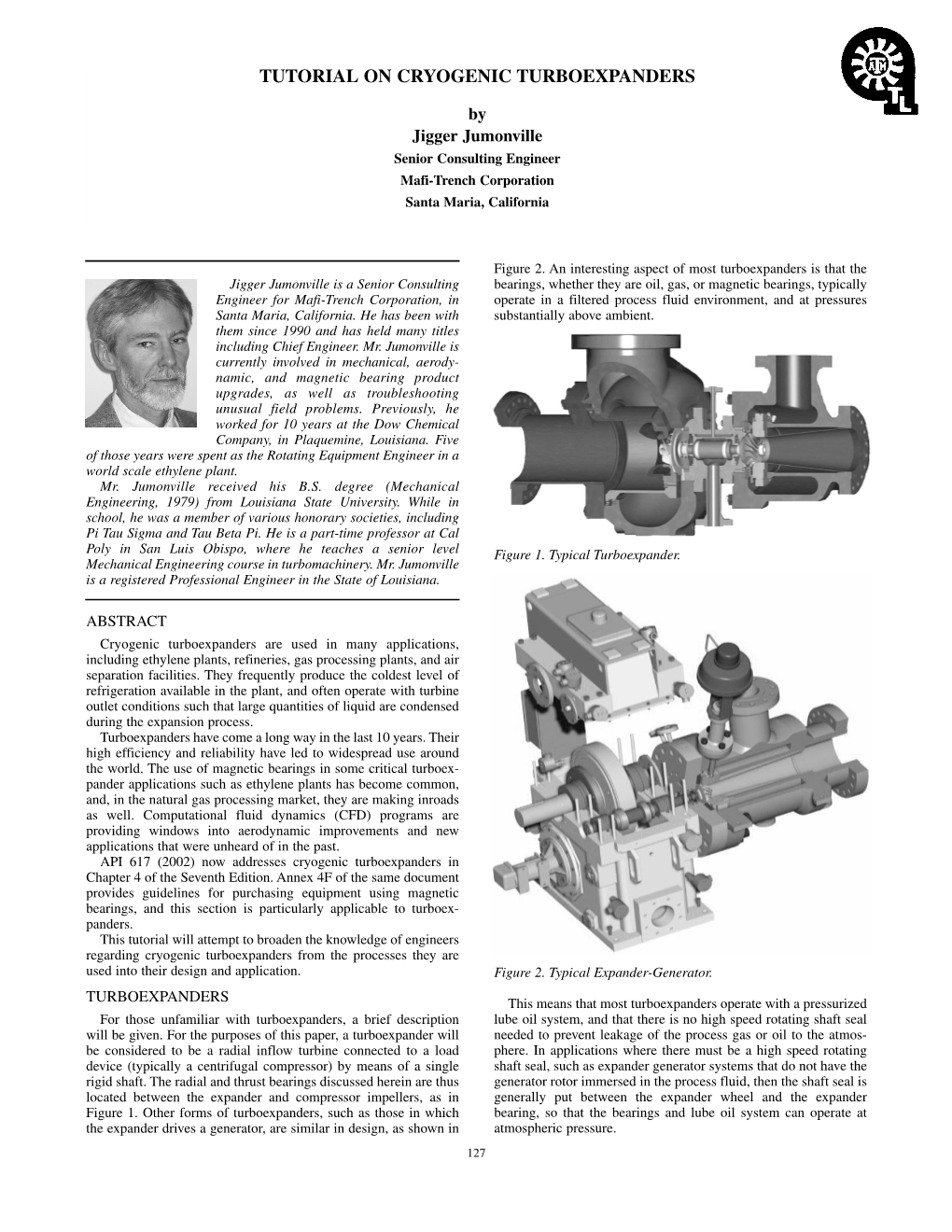 Tutorial on Cryogenic Turboexpanders