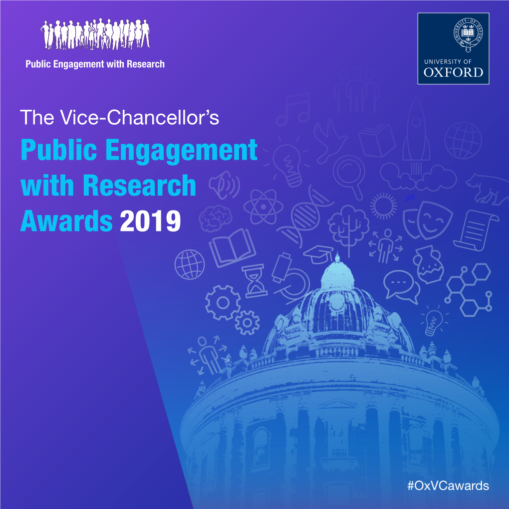 Public Engagement with Research Awards 2019